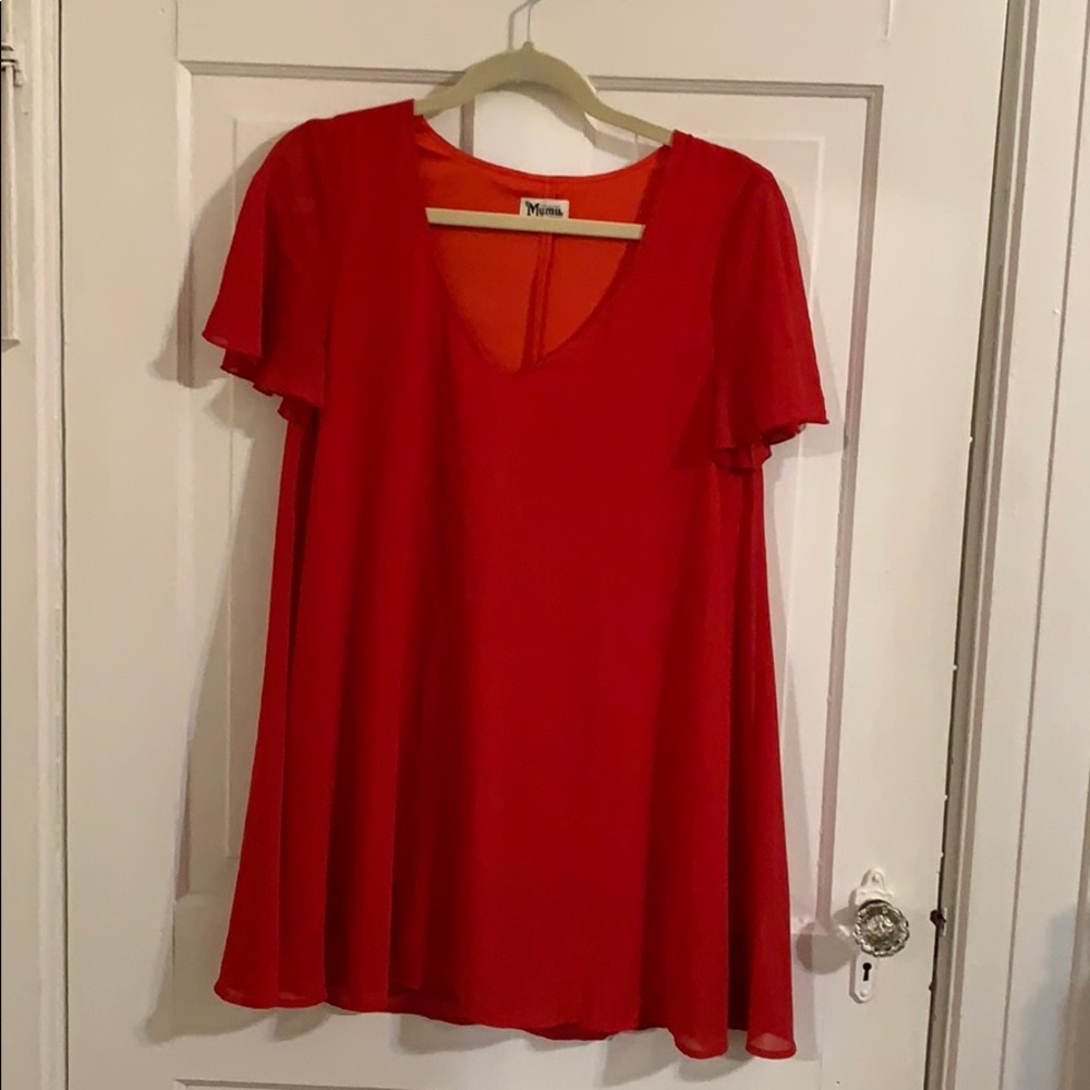 Show Me Your Mumu Red Dress